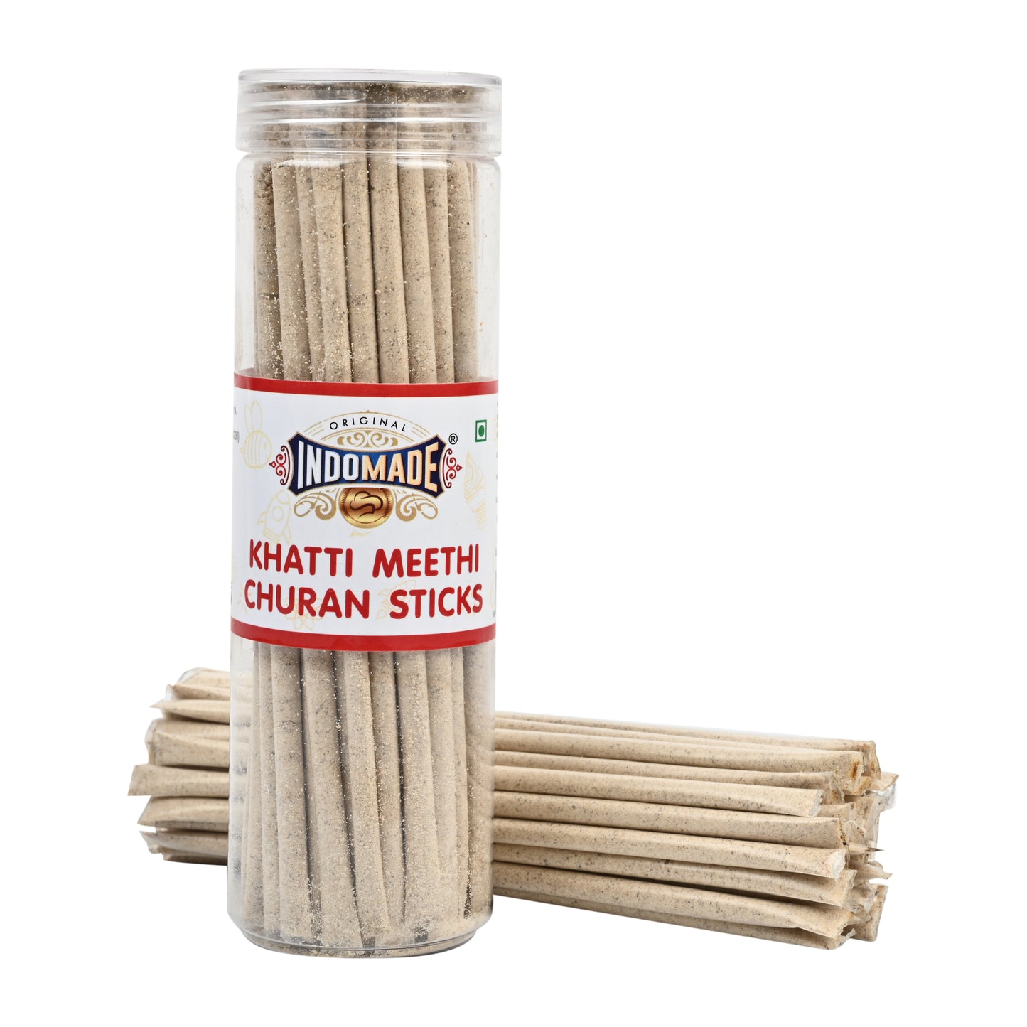 Indomade Khatti Meethi Churan Sticks | Mouth Freshner Sweet And Sour Digestive Churan Sticks 150G | Pack of 2