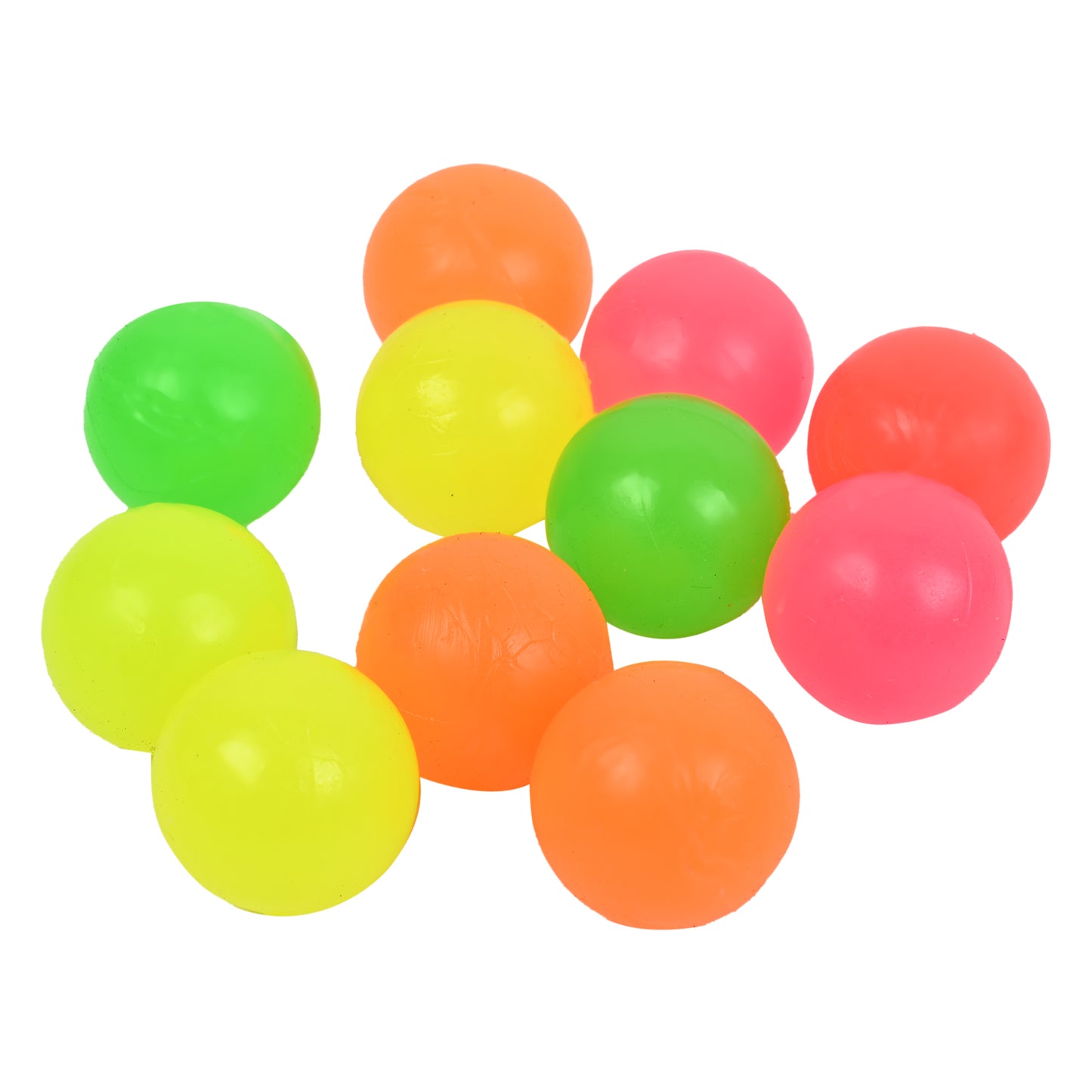 Multicolor Original High Jumping Bouncing Ball | 12Pcs Fun Toy Multicolor Ball Above 5 Years (Pack Of 2 Jar)