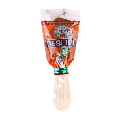 Indomade Desi Imli Pop Traditional Treat | Sweet & Spicy Tamarind Candy | 40 Pcs