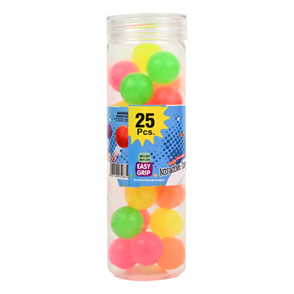 Multicolor Original High Jumping Bouncing Ball | 25 Pcs Fun Toy Multicolor Ball Above 5 Years | (Pack Of 2)