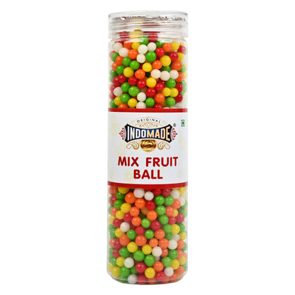 Multicolor Mix Fruit Ball | Mouth Freshener  | 250G After Meal Pack Of 2 Jar | Flavour Orange Guava Mango Pomegranate And Litchi