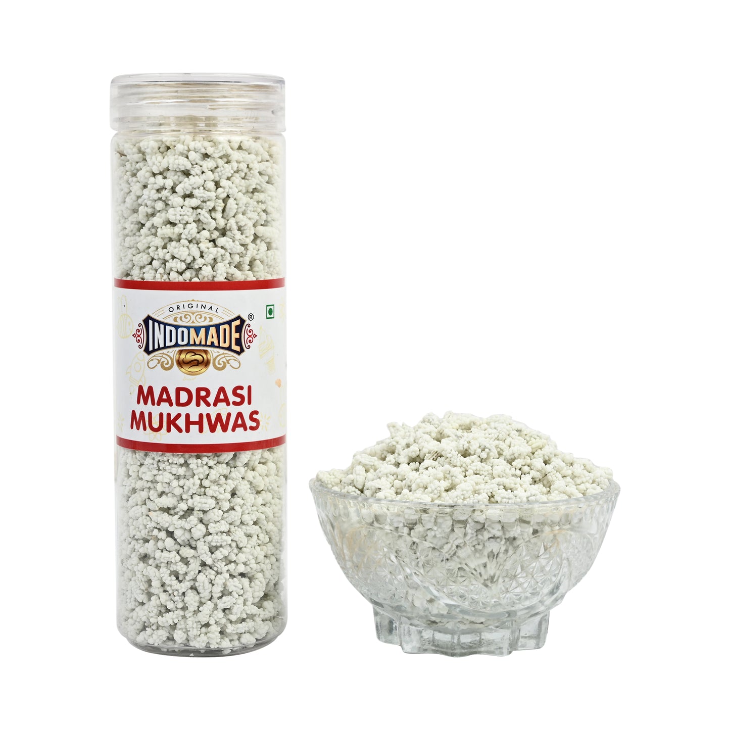 Multicolor Ball Madrasi Mukhwas and Orange Ball | After Meal Mouth Freshener | 250G Pack Of 2 Jar