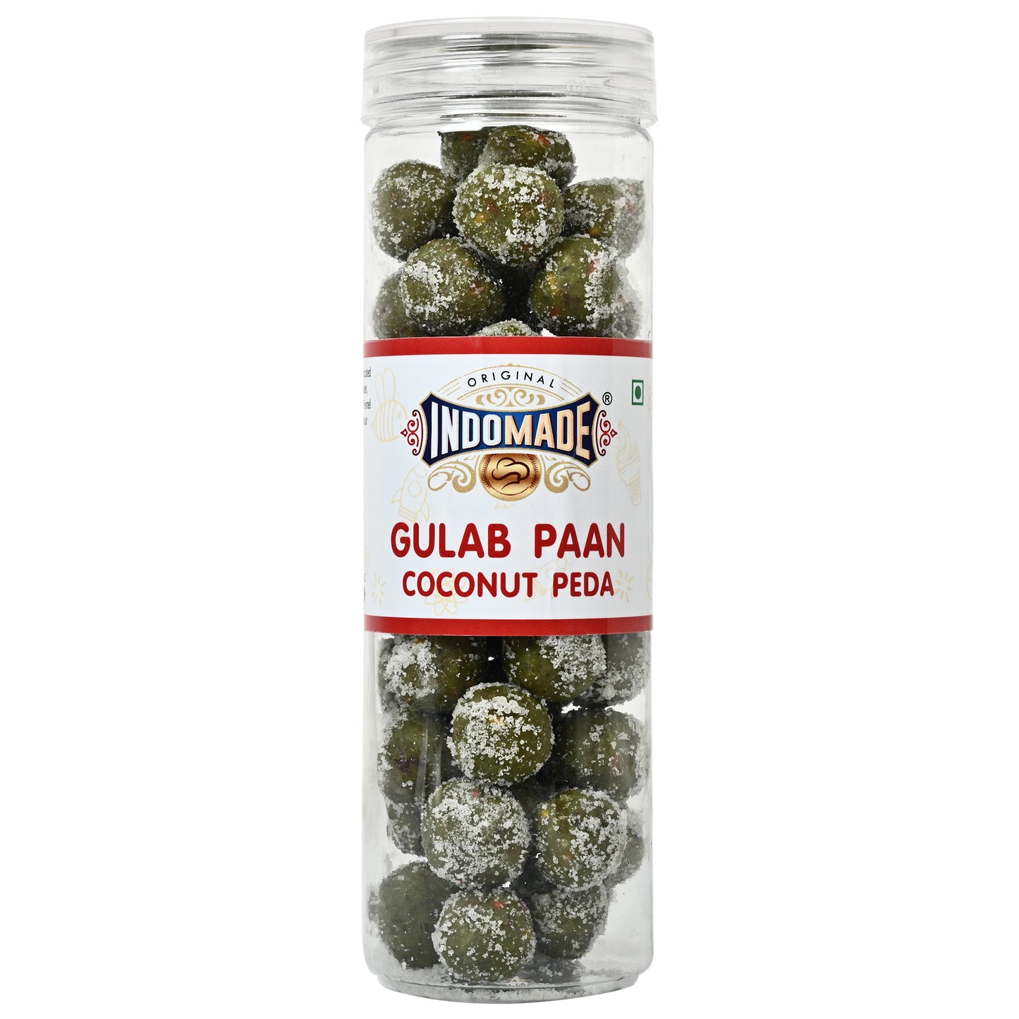 Indomade Original Gulab Paan Coconut Peda mouth freshner Gulkand 200g