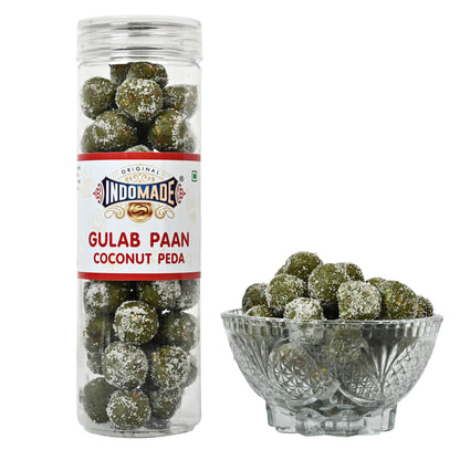Indomade Original Gulab Paan Coconut Peda mouth freshner Gulkand 200g