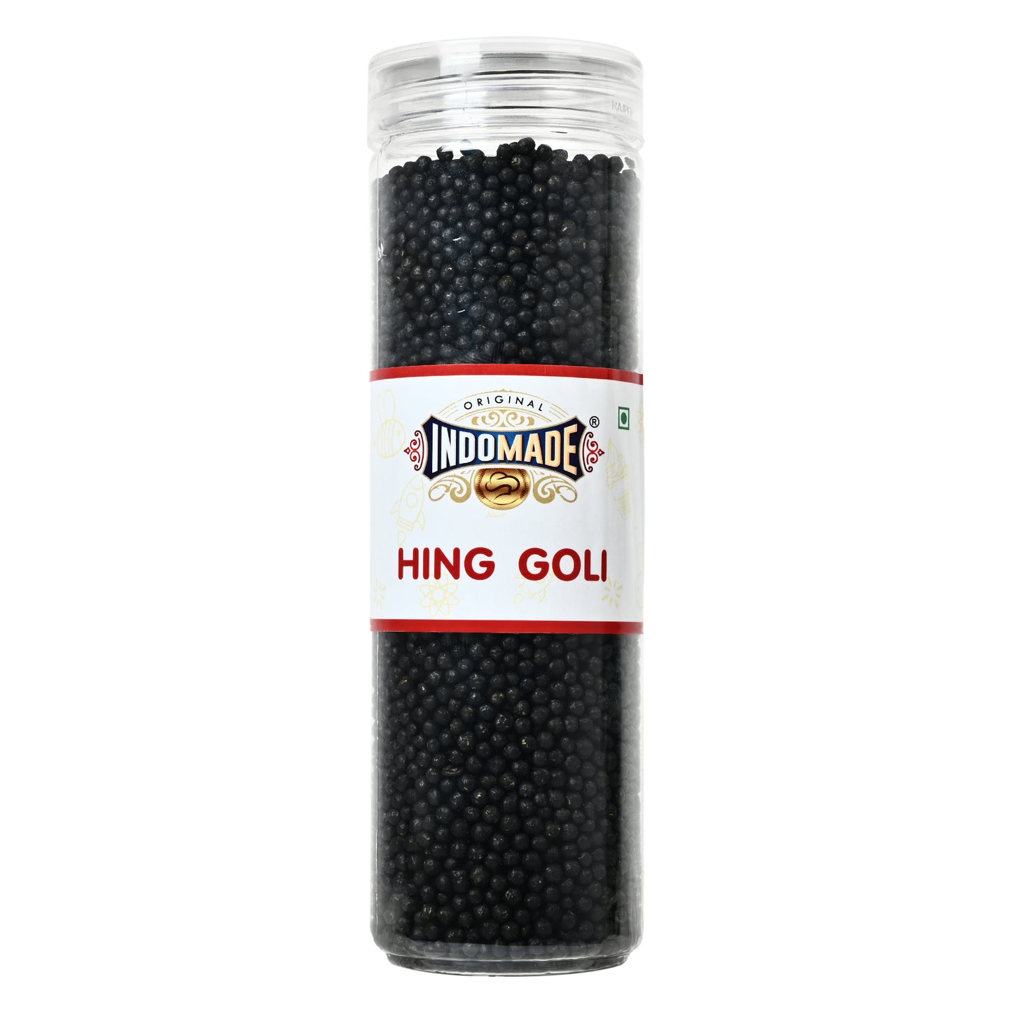 Indomade Hing Goli – Traditional Digestive Candy with Asafoetida Flavor(250g)