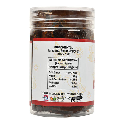 Indomade Desi Imli – Natural Tamarind Delight (No Added Color)(125G)