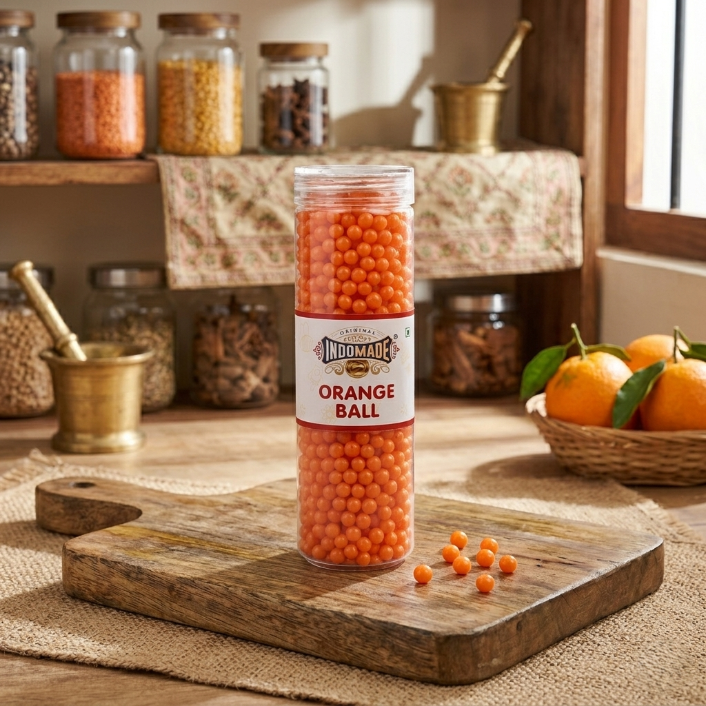 Indomade Orange Ball – Taste the Nostalgia of Childhood!(250G)