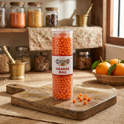Indomade Orange Ball – Taste the Nostalgia of Childhood!(250G)