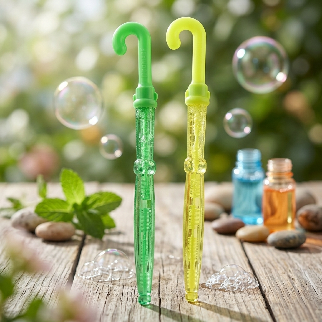 Umbrella-Shaped Bubble Wands