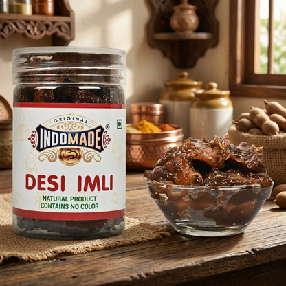 Indomade Desi Imli – Natural Tamarind Delight (No Added Color)(125G)