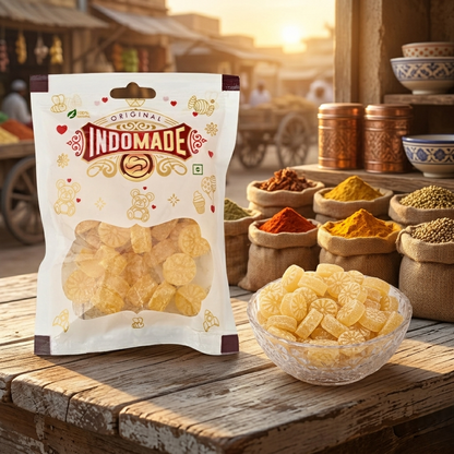 Indomade Original Mango-Bonbons 100 g – Fruchtige Mango-Hartkaramellen