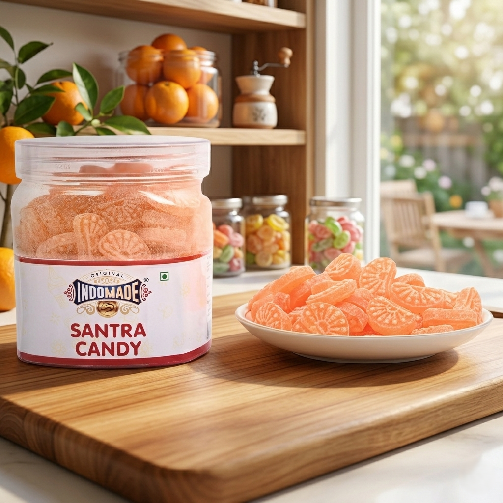 Indomade Santra Candy – A Classic Taste of Childhood!(500G)