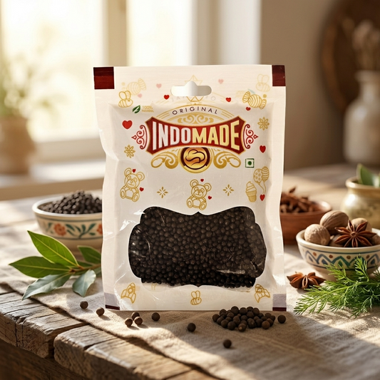 Indomade Hing Goli – Traditional Asafoetida Digestive Candy Pouch(100g)