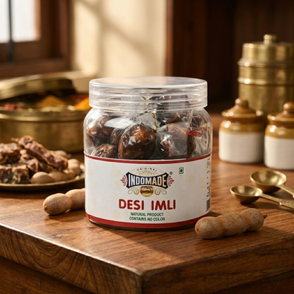 : Indomade Desi Imli – Natural Tamarind Candy (No Added Color)(400G)