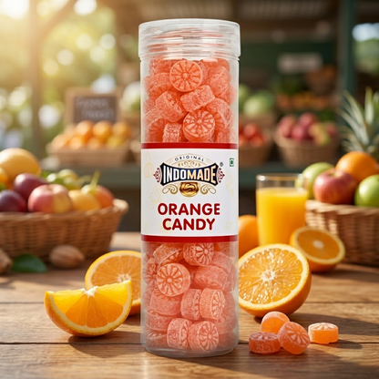 Indomade Orange Candy – The Taste of Childhood Joy(250G)