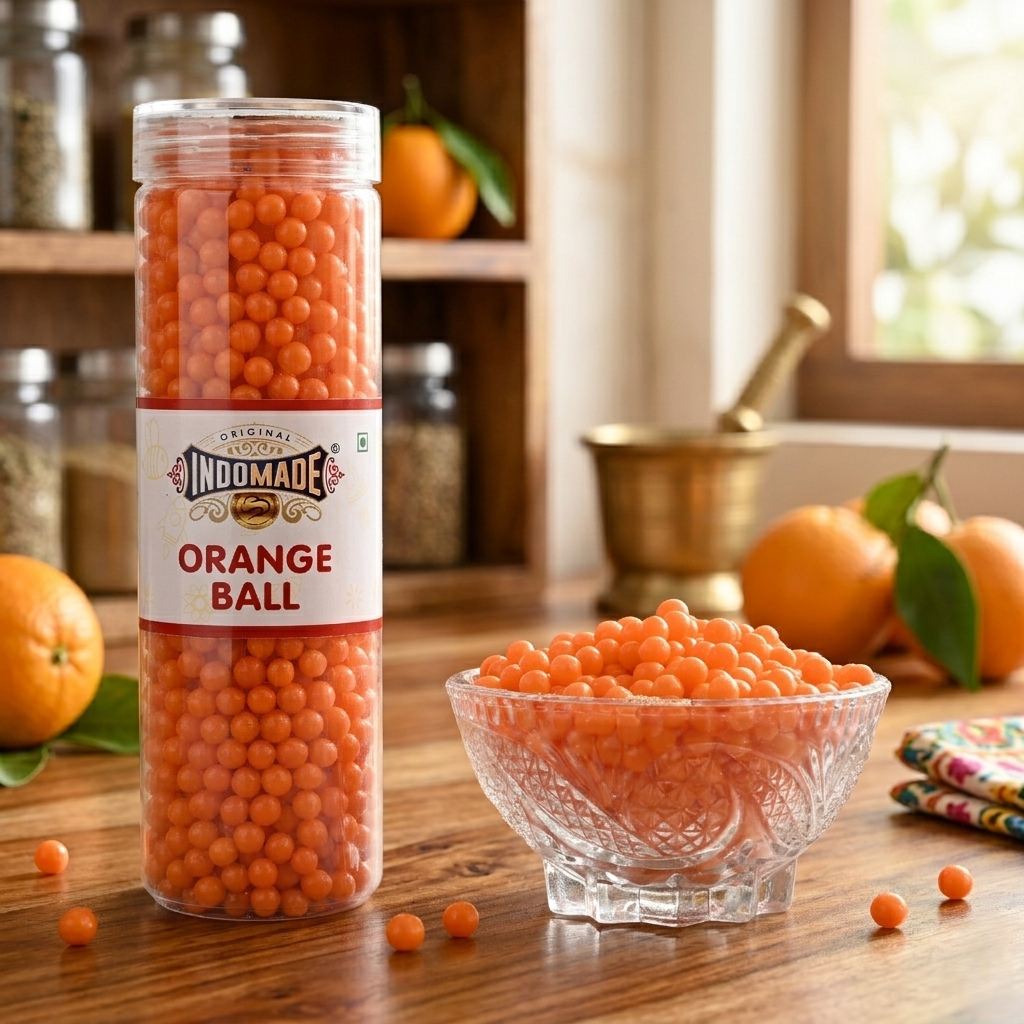 Indomade Orange Ball – Taste the Nostalgia of Childhood!(250G)