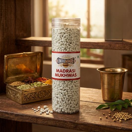 Indomade Madrasi Mukhwas 200 g – Traditionelle aromatische Mund-Erfrischung