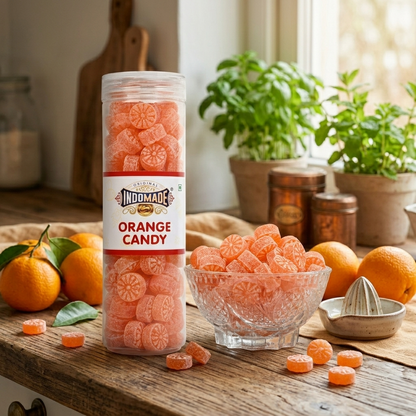 Indomade Orange Candy – The Taste of Childhood Joy(250G)
