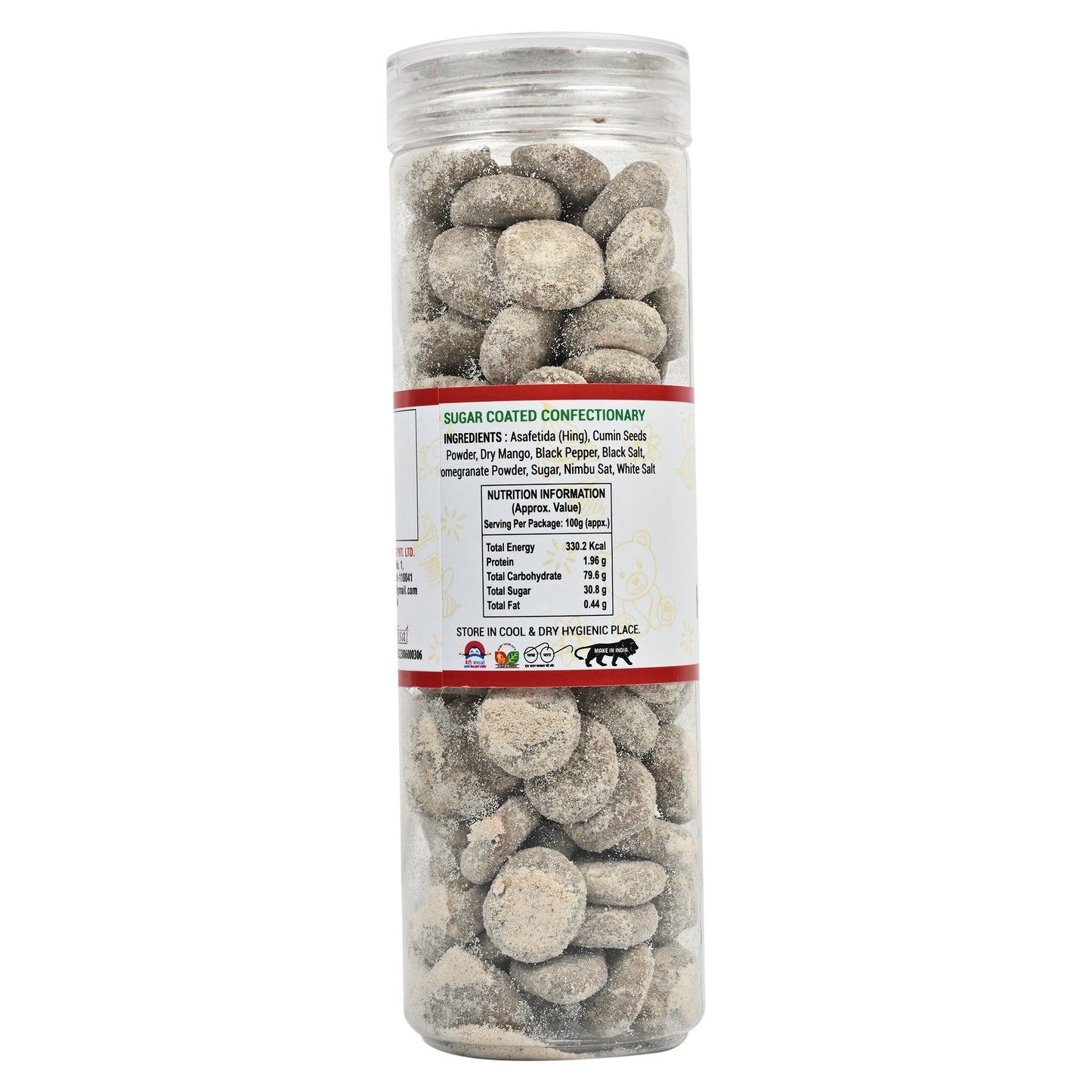 Indomade Hing Peda – Traditional Asafoetida Digestive Candy | Tangy, Spicy & Refreshing Mouth Freshener(220g)
