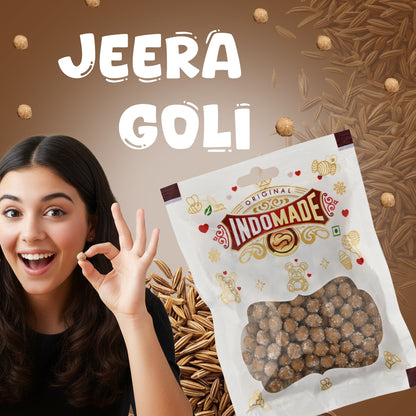 Indomade Jeera Goli 100 g – Würzige Kümmelbonbons nach traditioneller Rezeptur