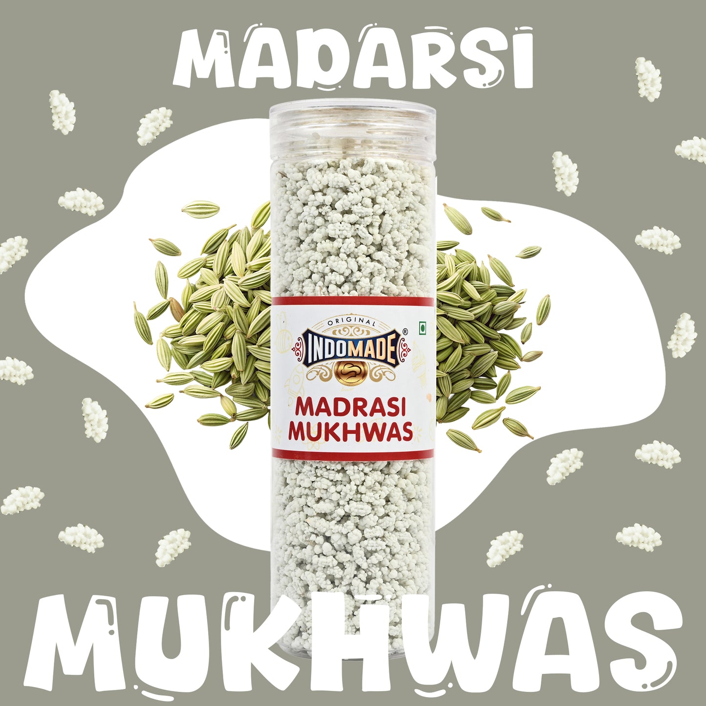 Indomade Madrasi Mukhwas 200 g – Traditionelle aromatische Mund-Erfrischung