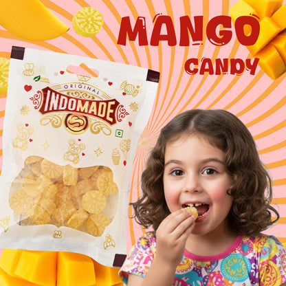 Indomade Original Mango-Bonbons 100 g – Fruchtige Mango-Hartkaramellen