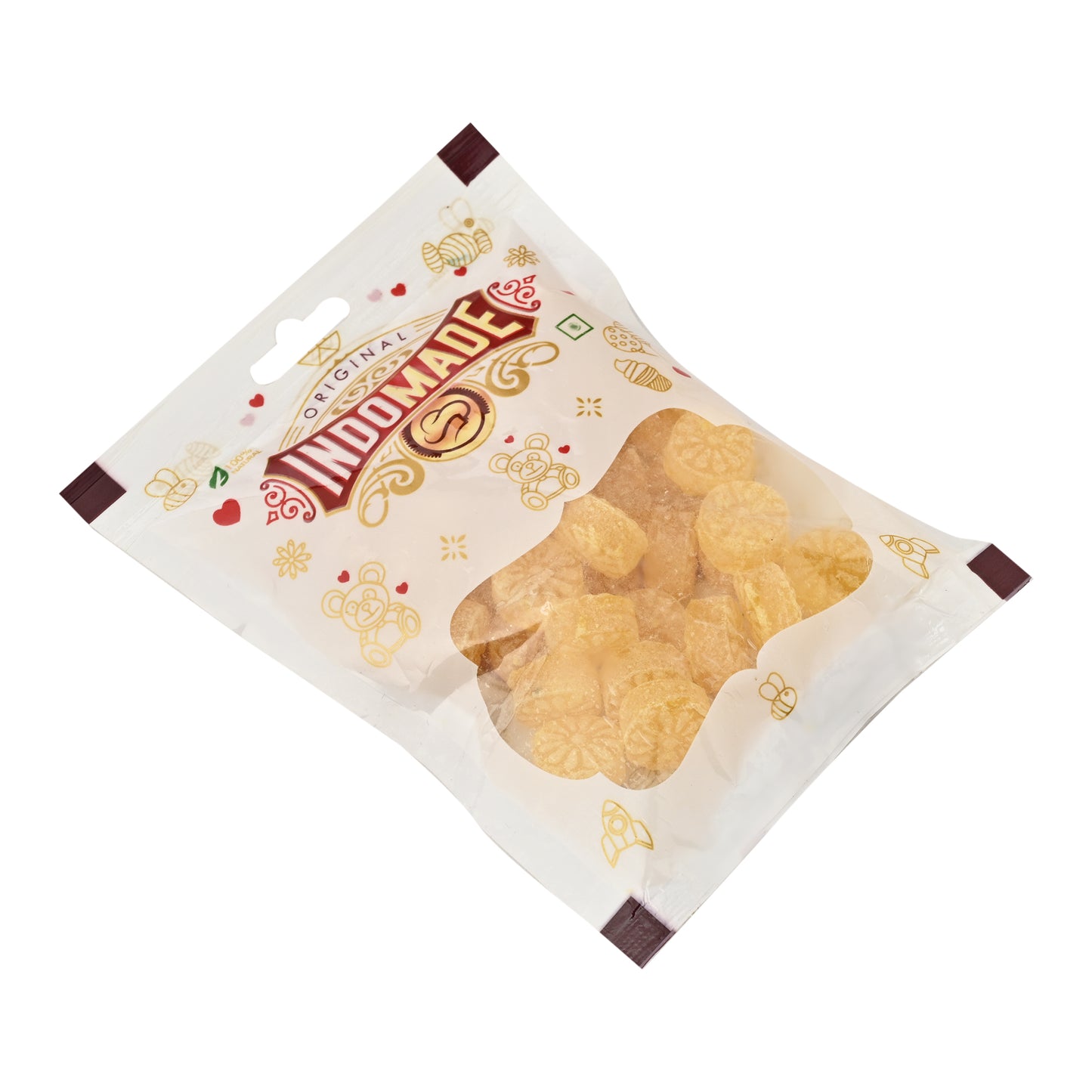 Indomade Original Mango-Bonbons 100 g – Fruchtige Mango-Hartkaramellen