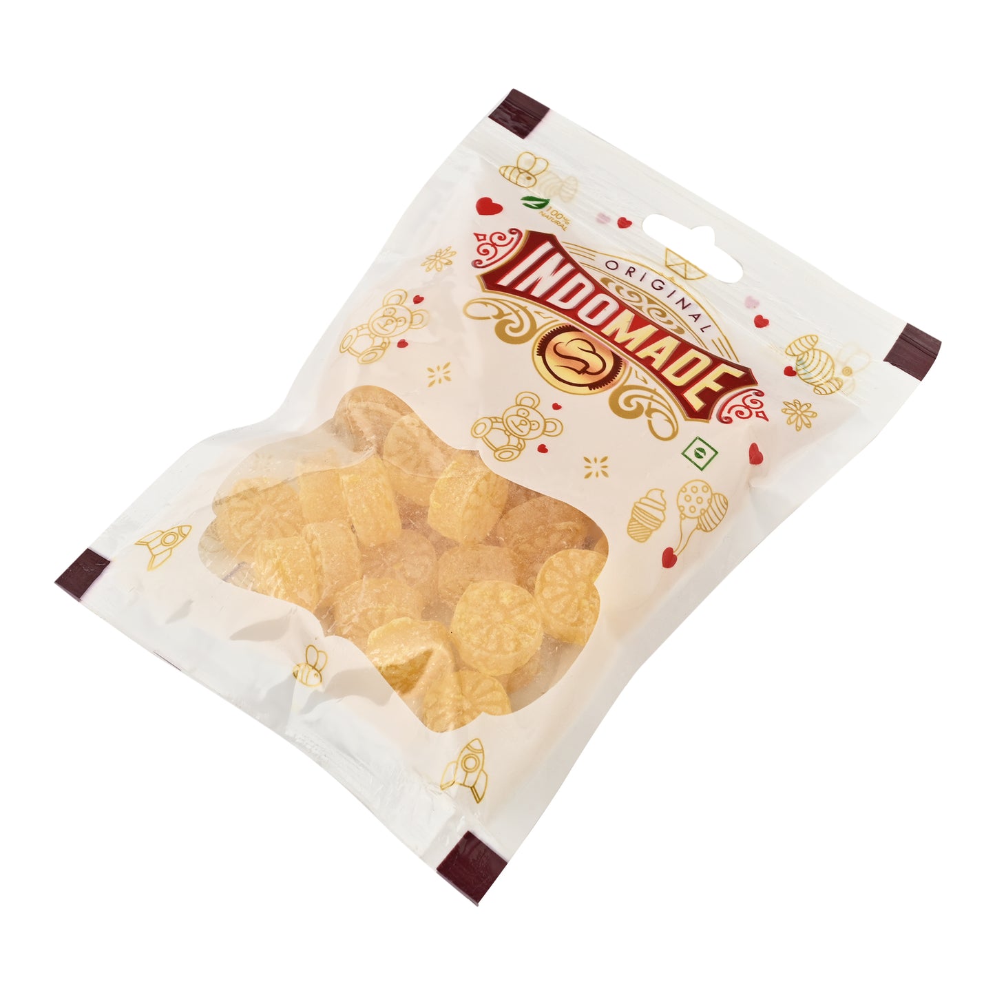 Indomade Original Mango-Bonbons 100 g – Fruchtige Mango-Hartkaramellen