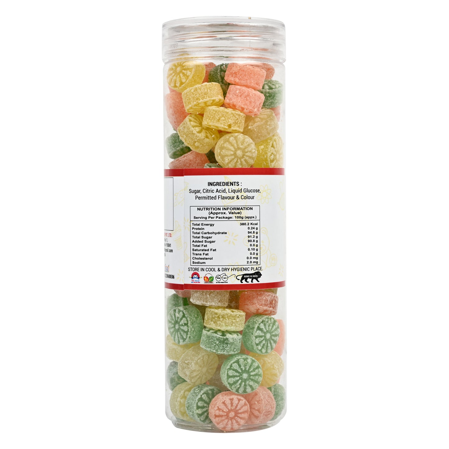 Indomade Mix Fruit Candy – Assorted Fruity Hard Candies with Refreshing Flavors