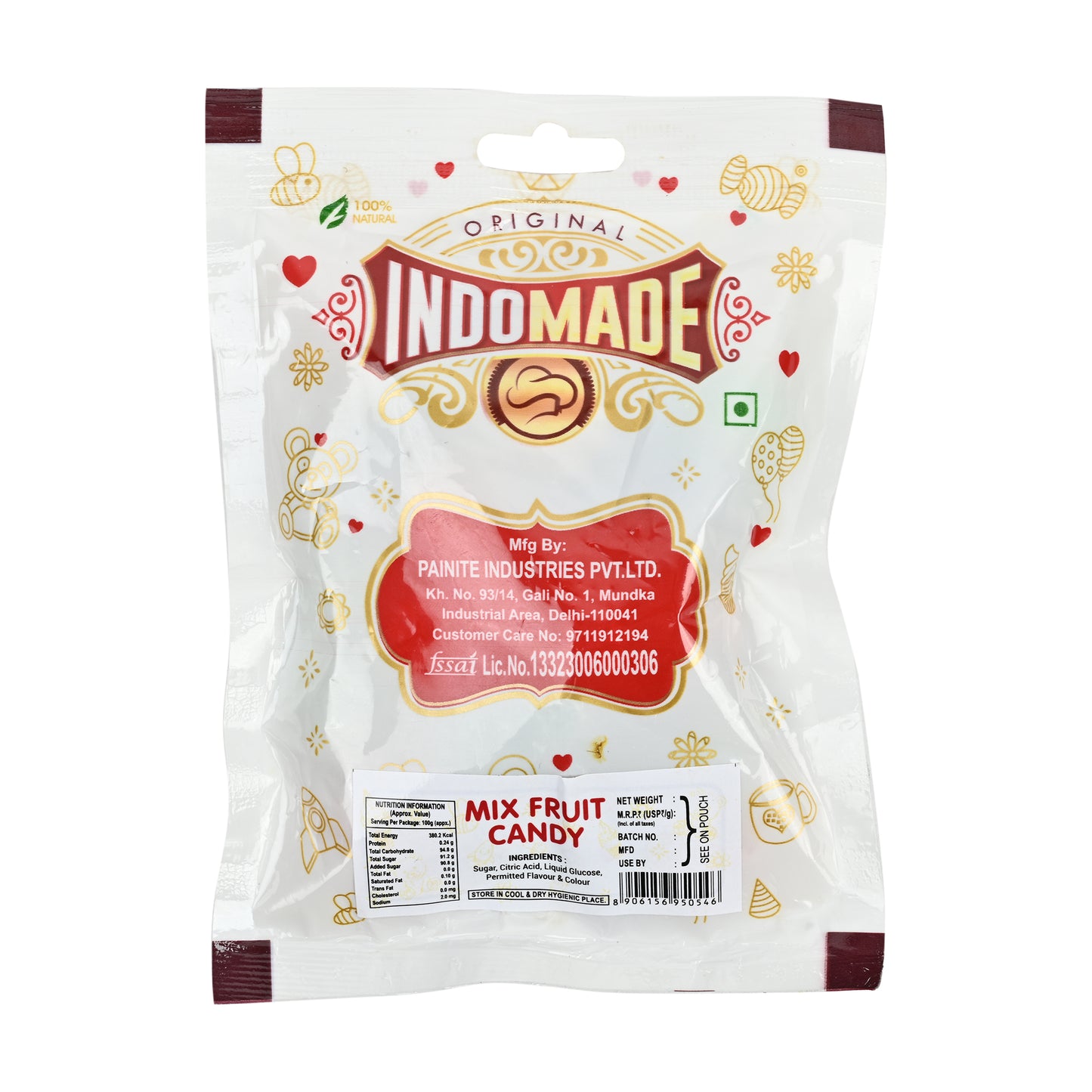 Indomade Mix Fruit Candy – Delicious Fruity Treat | 100g