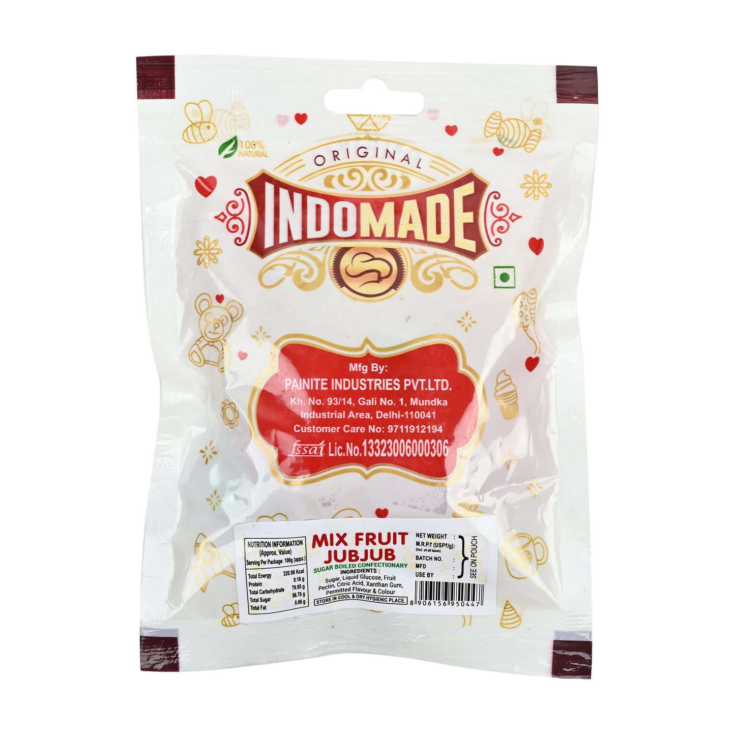 Indomade Mix Fruit Jelly Candy – Soft, Chewy & Fruity Delight