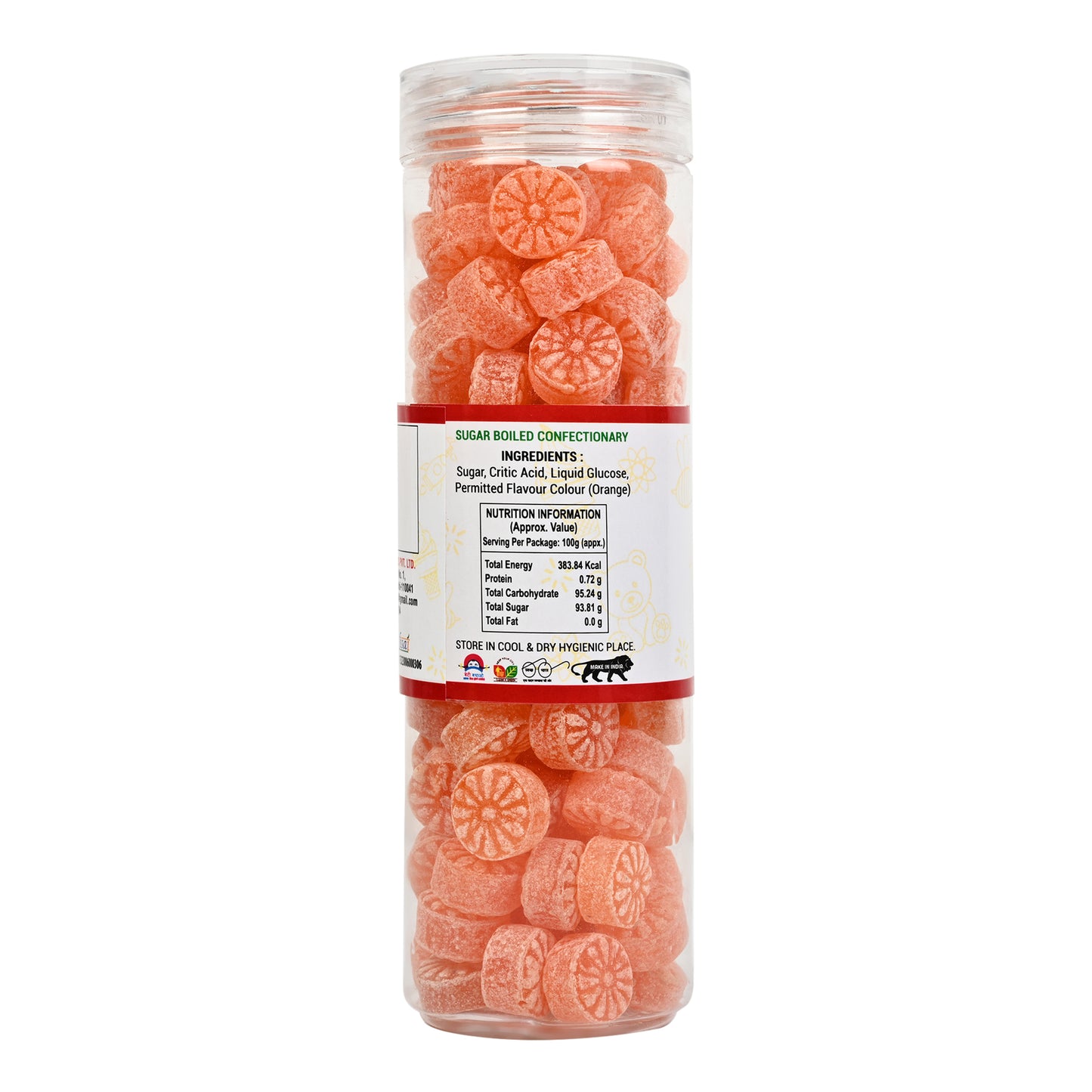 Indomade Orange Candy – The Taste of Childhood Joy(250G)
