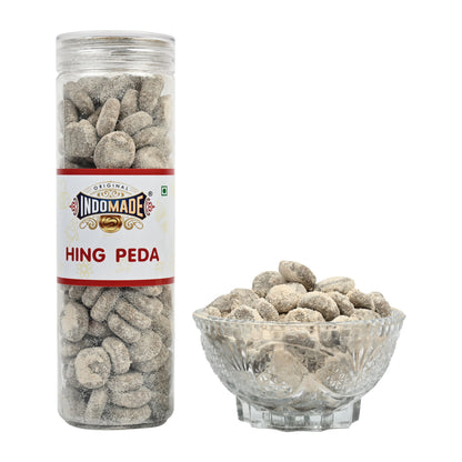 Multicolor Mix Fruit Jub Jub and Hing Peda After Meal Mouth Freshner | 250G Pack Of 2 Jar