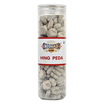 Multicolor Mix Fruit Jub Jub and Hing Peda After Meal Mouth Freshner | 250G Pack Of 2 Jar