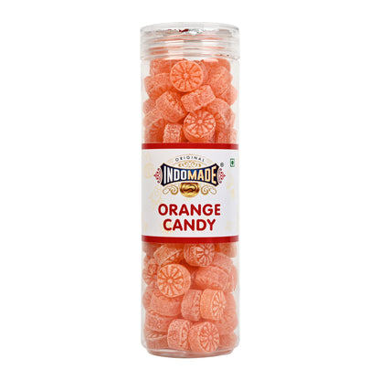 Indomade Imli Laddu and Orange Candy | Mouth Freshener Khatta Meetha Candy | 250G After Meal Pack Of 2