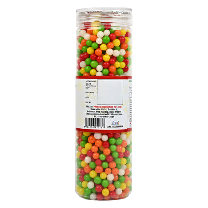 Indomade Multicolor Pachrangi Saunf and Mix Fruit Ball Mouth Freshner | 250G After Meal Pack Of 2