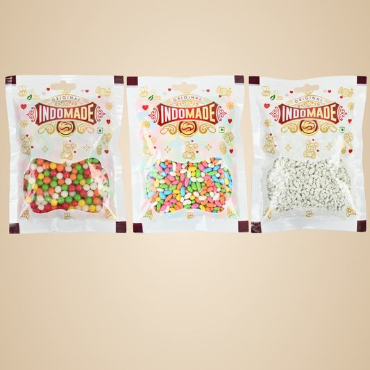 Multicolor Mix Fruit Ball Pachrangi Sauf Madrasi Mukhwas Mouth Freshener Khatta Meetha Candy 100G After Meal (Pack Of 6)