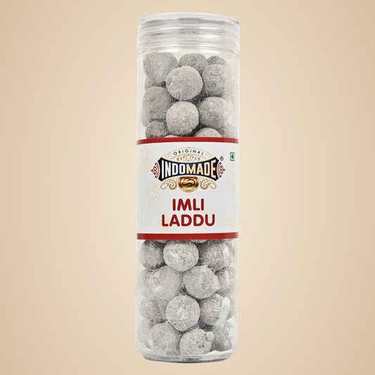 Dark Brown Original Imli Laddu (Pack Of 4) Sweet And Tangy Tamarind Candy 250G Traditional Imli Laddu With Khatta Meetha Taste