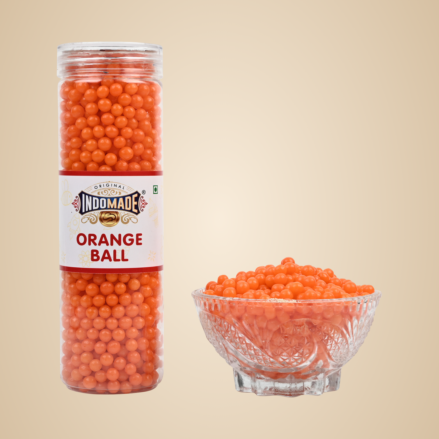 Orange Original Orange Ball | Mouth Freshener Tangy Orange Flavor 250G Khatta Meetha