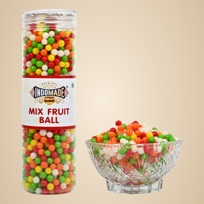 Multicolor Original Mix Fruit Ball | Flavour Mango Orange Lithi Guava Premium Small Packing 250Grams