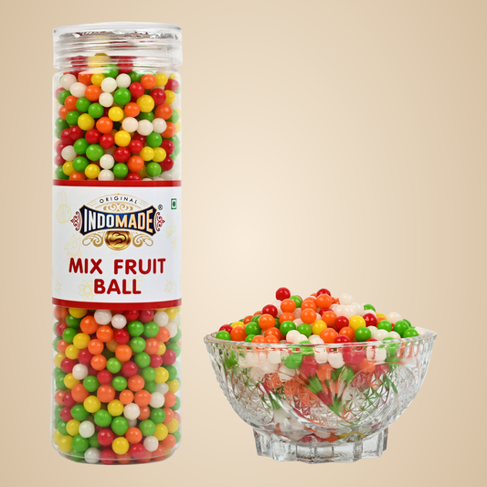 Multicolor Original Mix Fruit Ball | Flavour Mango Orange Lithi Guava Premium Small Packing 250Grams