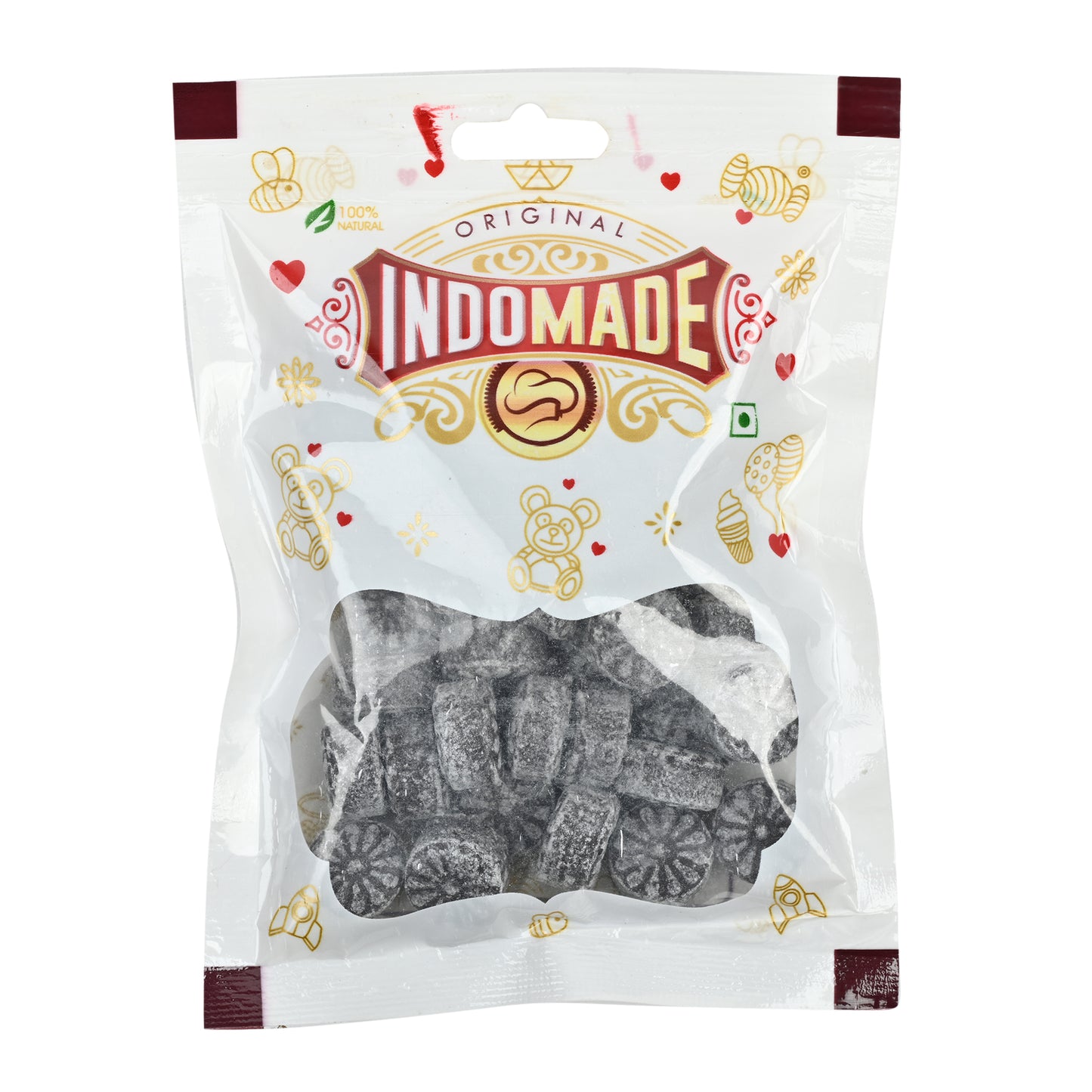 Indomade Chatpati Candy | Orange Candy | Mix Fruit Candy  | After Meal Mouth Freshener  100G Pack Of 3 Flavors Pouch